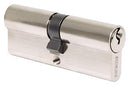 Nickel Dbl 5 Pin Cyl 40x50mm Clam