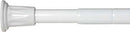 Croydex Croy Curt Rod 8.6' Wht Ad1020.22, White, 1100-2600Mm