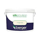 Berger Vinyl Silk Magnolia Paint- 10L Litre