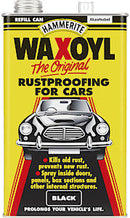 Hammerite 5L Waxoyl Black Refill Can
