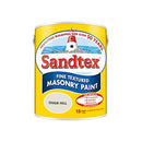 Sandtex Microseal | Fine Textured Masonry Paint | Chalk Hill | 5 Litre