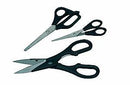Culinare C33001 3 Piece Scissor Set, Black, Stainless Steel, 140 Mm/180 Mm/200 Mm,