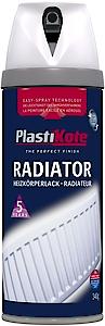 Plasti-Kote 26102 400Ml Radiator Satin Spray Paint - White