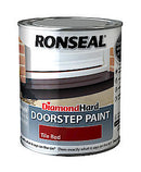 Ronseal Doorstop Paint Tile Black Satin Doorstep paint,250ml