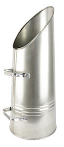 Manor Fireside Dorset Hod| Galvanised Steel | Height 54cm | Dual Handle | Coal Carrier