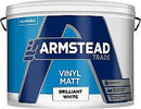 Armstead Trade Vinyl Matt Paint Magnolia 5 Litres