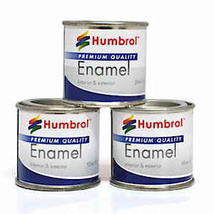 Humbrol 50Ml No.2 Tinlet Enamel Paint 34 (White Matt)