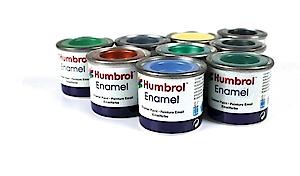 Humbrol Model Paint - AA0165 No 15 Midnight Blue - Gloss 14Ml