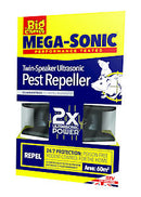 The Big Cheese Ultra Power Mega-Sonic Twin-Speaker Pest Repeller, Electronic