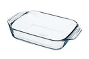 Pyrex Optimum Glass Rectangular Roaster High Resistance Easy Grip 31X20 Cm