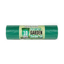 Ecobag 10 - Pack Extra Strong Heavy Duty Garden Sacks, 100L Recyclable Refuse Bags
