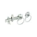 Twist Ring Gate Latch Galv 150Mm