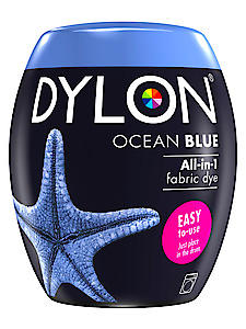 Dylon All In 1 Fabric Dye Ocean Blue 350G