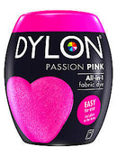 Dylon All In 1 Fabric Dye Passion Pink 350G