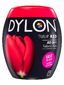 Dylon All In 1 Fabric Dye Tulip Red 350G