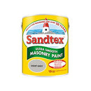 Sandtex Microseal | Smooth Masonry Paint | Light Grey | 5 Litre