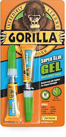 Gorilla Super Glue Gel, 3G (2 Pack)
