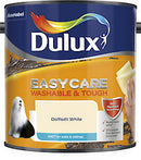 Dulux Easycare Matt Emulsion Paint For Walls And Ceilings Daffodil White  2.5L