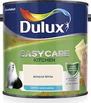 Dulux Easycare Kitchen Matt Emulsion Paint For Walls And Ceilings - Almond White 2.5 Litres