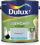 Dulux Easycare Kitchen Matt Emulsion Paint For Walls And Ceilings - Coastal Grey 2.5 Litres