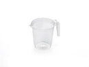 Addis Plastic 1 Litre Measuring & Mixing Jug With Handle, Clear