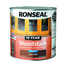 Ronseal 10 Year Woodstain Dark Oak 750Ml