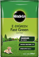 Miracle-Gro Ever Green Fast Thicker Green Grass Lawn Food 7kg - 200m2