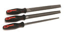 Hilka 69800003 3Pc Engineers File Set, Black/Silver, 8"