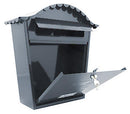 Burg-Wachter  Anthracite Classic Wall Mounted Galvanised Steel Lockable Weatherproof Post Box