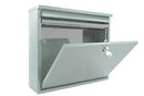 Burg-Wachter  Chartwell Green Elegance Wall Mounted Galvanised Steel Lockable  Post Box