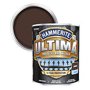 Hammerite Ultima Smooth Metal Paint - 750Ml - Brown, (Pack Of 1), Hmmumsbr750