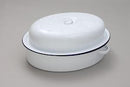 FALCON OVAL ROASTER WHITE 36CM