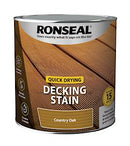 Ronseal Ultimate Decking Stain Country Oak 5L, Paint