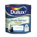 Dulux Simply Refresh Matt Emulsion Paint - Pure Brilliant White - 2.5L, 5382928