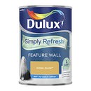 Dulux Simply Refresh Feature Wall Matt Emulsion Paint - Golden Sands - 1.25L, 5569247