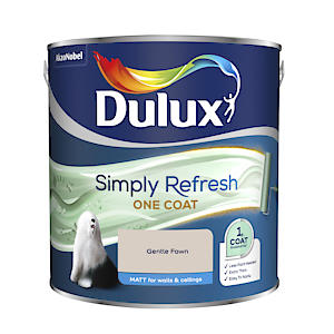 Dulux Simply Refresh Matt Emulsion Paint - Gentle Fawn - 2.5L 5382890