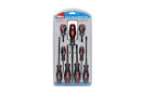 Hilka 9 Pce Screwdriver Set,Red & Black