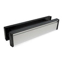 Double Sided Letterplate 40/80 X 300Mm Silver