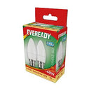 Candle B22 5.2W Led 2Pk S15297