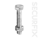 Hex Bolt Zp M8X50Mm (15) T10926