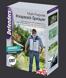 Defenders Knapsack Multi-Purpose Pressure Sprayer Backpack – 12L