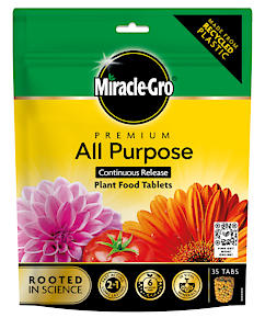 Miracle-Gro All Purpose Continuous Release Plant Food Tablets - 35 Tabs