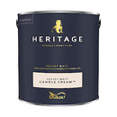 HERITAGE MATT CANDLE CREAM 2.5L