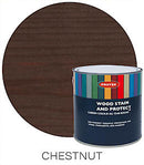 PRO WOOD STAIN & PROT C/NUT 1L