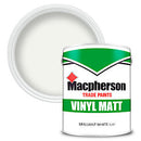 Macpherson Vinyl Matt Emulsion Brilliant White 5L