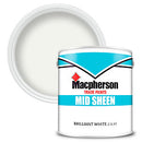 Macpherson Mid Sheen White-2.5 L