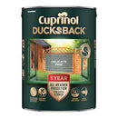 Cuprinol Ducksback Fence & Decking Stain | Delicate Pine | Non Slip | Water Repellent | 5 Litre