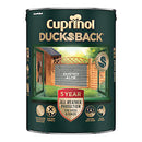 Cuprinol Ducksback 5 Year Waterproof For Sheds & Fences Dusted Aloe 5 Litre