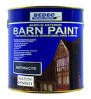Bedec Barn Paint Satin Anthracite 2.5 Ltr