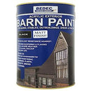 Bedec Bede2An0003/40 Barn Paint Matt Black 2.5 Litre